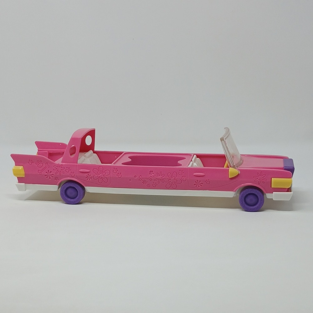 LPS 2017 Littlest Pet Shop Pink 12"  Stretch Limo Car With Pool Hasbro Toy R Us